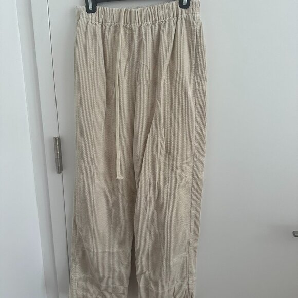 Naif Montreal Corduroy drawstring pants size small - Picture 1 of 2